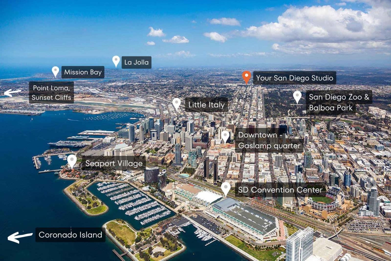 The San Diego Studio - Free Parking Экстерьер фото
